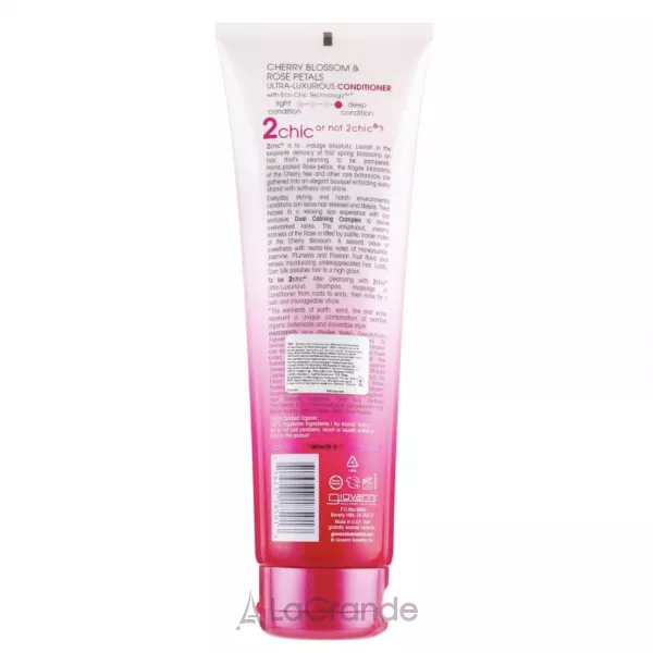 Giovanni 2 Chic Ultra-Luxurious Conditioner Cherry Blossom & Rose Petals ����������� � ���������� ������ ����� � ���������� ���