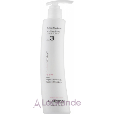Giovanni D:Tox System Replenishing Body Lotion Step 3    