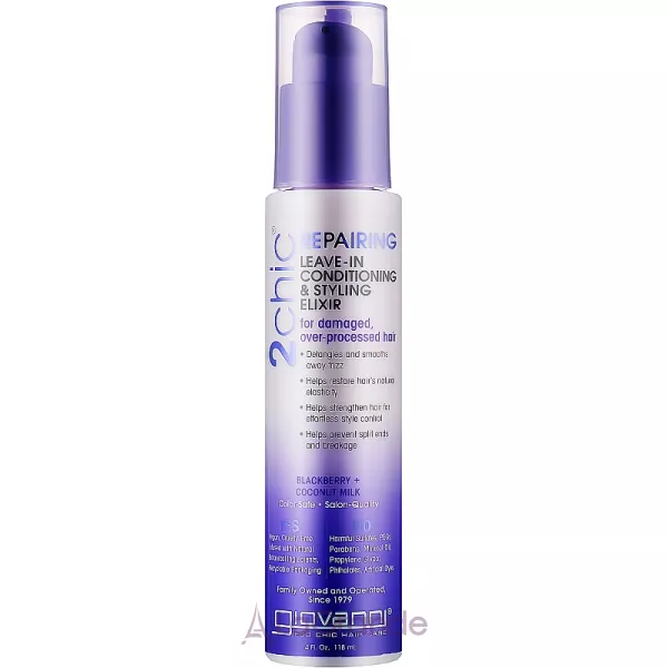 Giovanni 2 Chic Repairing Leave-In Conditioning & Styling Elixir ³������������� ��������� �����������-������� ��� ������� � ������ �� �������
