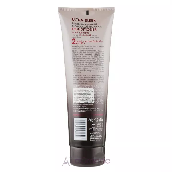 Giovanni 2chic Ultra-Sleek Shampoo Brazilian Keratin & Argan Oil ������� ��� ����� ������� ��� ���� ����� �����