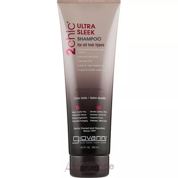Giovanni 2chic Ultra-Sleek Shampoo Brazilian Keratin & Argan Oil ������� ��� ����� ������� ��� ���� ����� �����