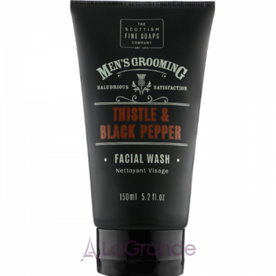 Scottish Fine Soaps Men`s Grooming Thistle & Black Pepper Facial Wash   