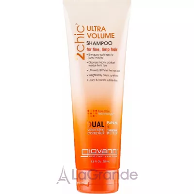 Giovanni 2chic Ultra-Volume Shampoo Tangerine & Papaya Butter    '    볺 