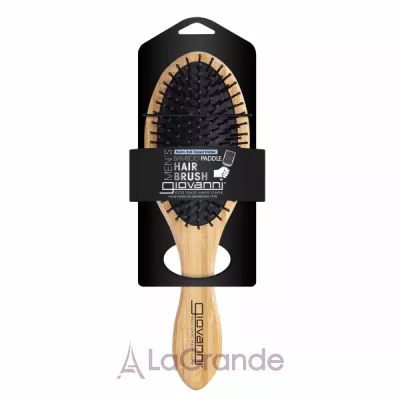 Giovanni Bamboo Oval Hair Brush     