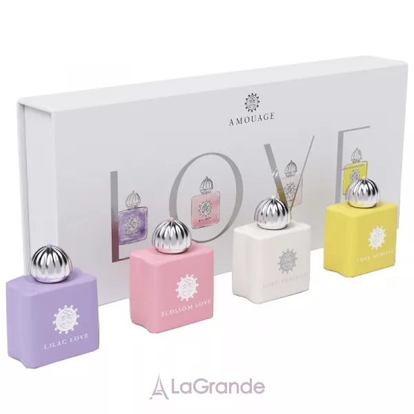Amouage Secret Garden Miniatures Set ����� (��������������� ���� 4 ������� �� 7,5 ��)