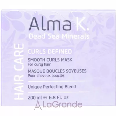 Alma K. Curls Defined Smooth Curls Mask Розгладжувальна маска для кучерявого волосся