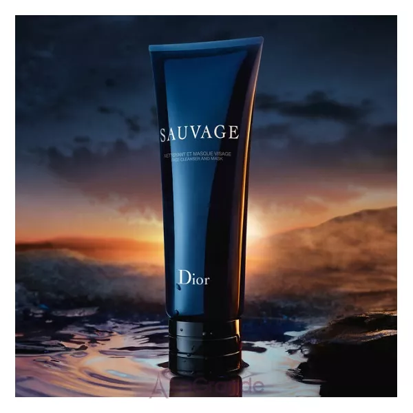 Christian Dior Sauvage Face Cleanser and Mask ��������� �������� � ����� ��� ����