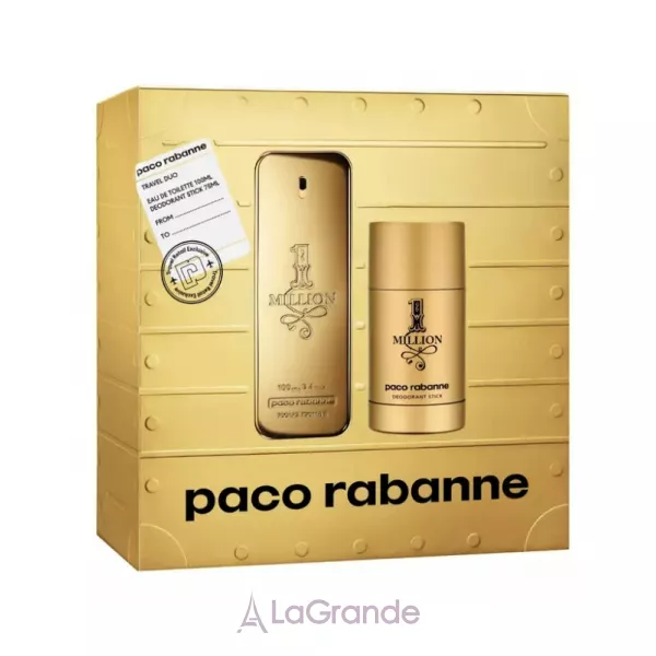 Paco Rabanne 1 Million ����� (��������� ���� 100 �� + ����������-���� 75 ��)