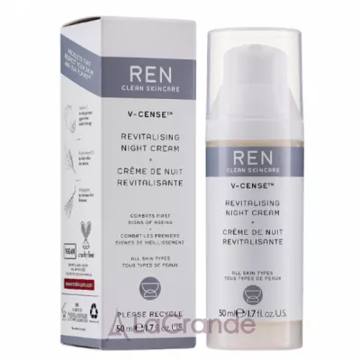 REN V-Cense Revitalising Night Cream     