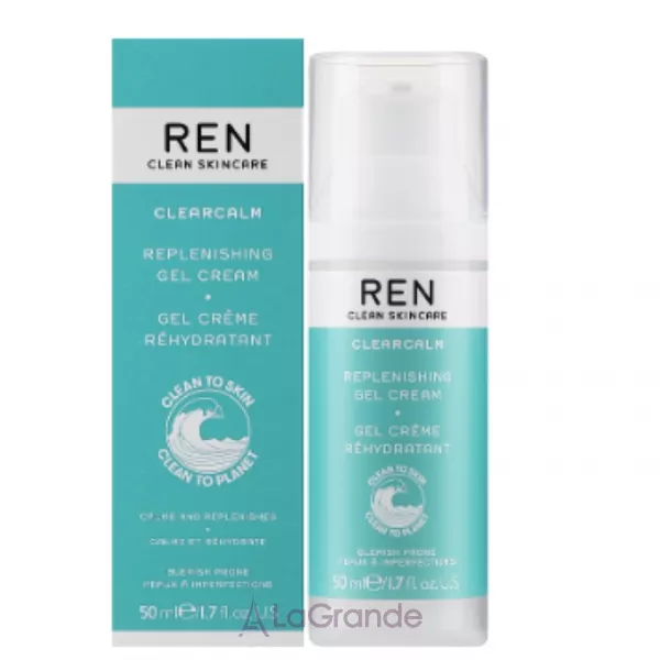 REN Clearcalm 3 Replenishing Gel Cream ����-����, �� ��������, ��� �������