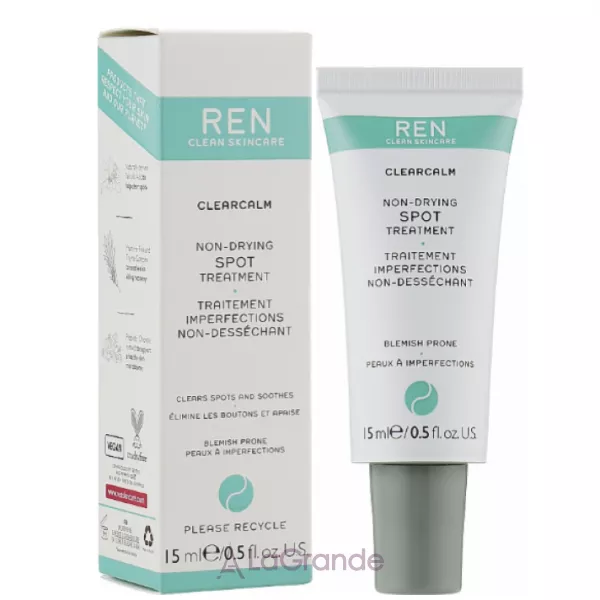 REN ClearCalm Non-Drying Spot Treatment ���� ����� ������� ��� ���������� ������������