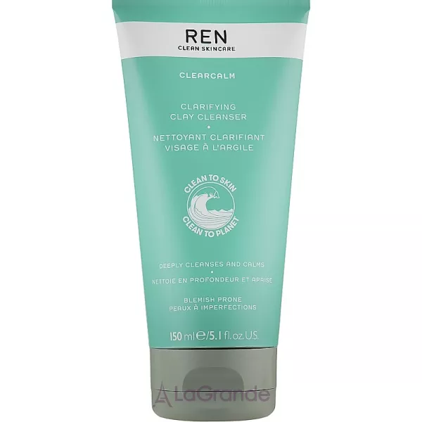 Ren Clearcalm Clarifying Clay Cleanser ��������� ���� ��� ������� ����