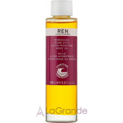 Ren Moroccan Rose Otto Ultra-Moisture Body Oil -   