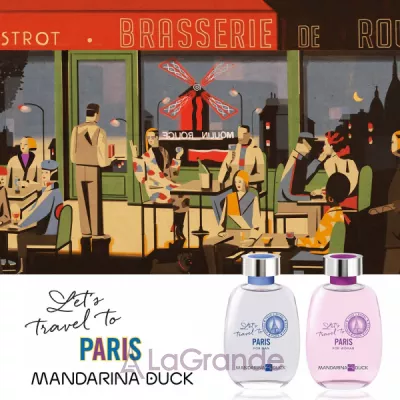 Mandarina Duck Let's Travel To Paris For Women  