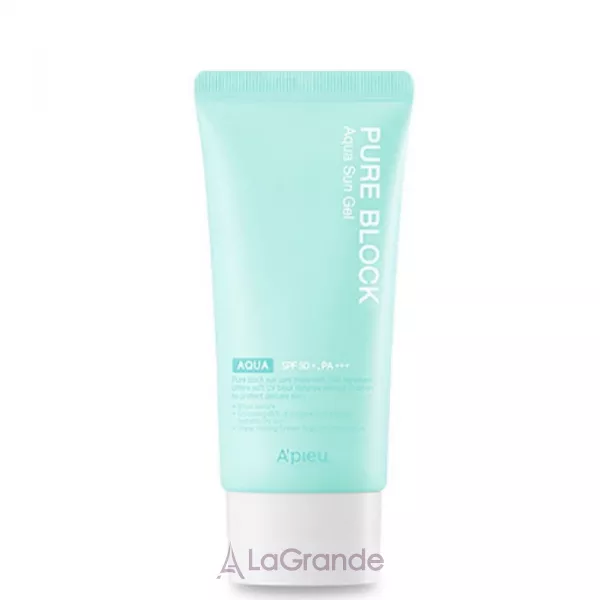 A'pieu Pure Block Aqua Sun Gel SPF50+/Pa+++ ����������� ������������� ����-���� �� ����������� ��������