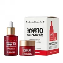 Medi-Peel Collagen Super 10 Sleeping Care Set ����� ���� ��������� � ����� ��� ���� � ���������� � ���������  (f/serum/10g + f/cr/30ml)
