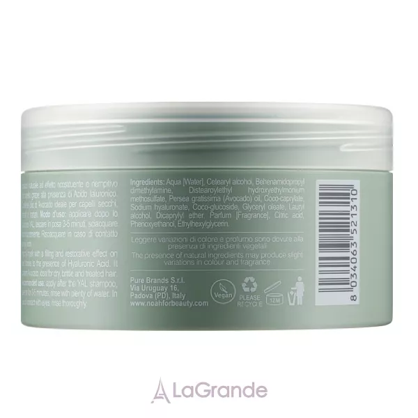 Noah Yal Restorative Treatment Hair Mask ³������������ ��������� ����� ��� ������� � ����������� ��������