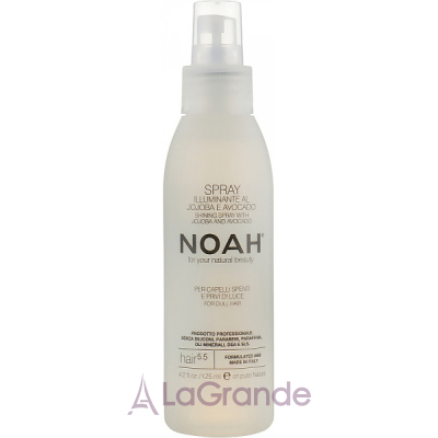 Noah Shining Hair Spray With Jojoba and Avocado        