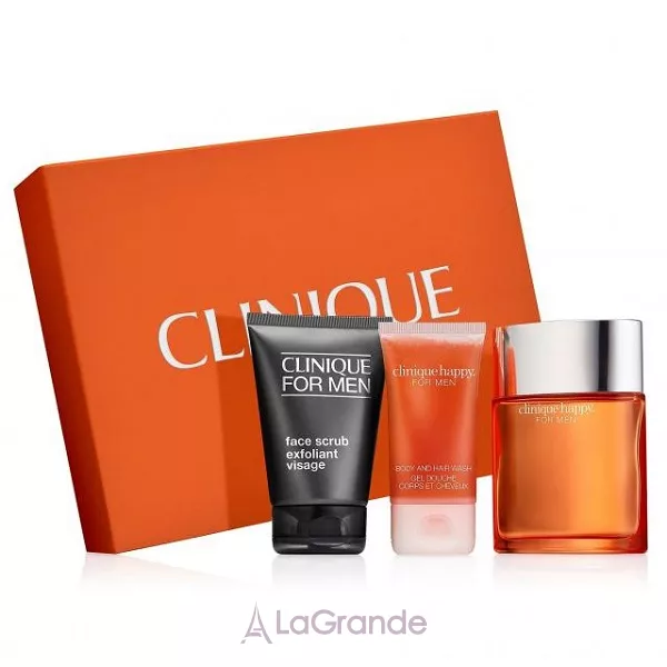 Clinique Happy for Men ����� ( �������� 100 �� + ����� ��� ���� 100 �� + ���� ��� ����� � ���� 50 �� )