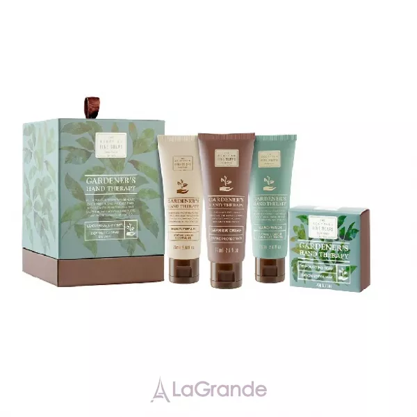 Scottish Fine Soaps Luxurious Gift Set ����� ( (h/wash/75ml + h/cream/75ml + bar/cream/75ml + soap/40g)