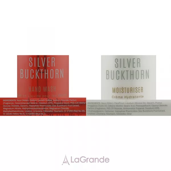 Scottish Fine Soaps Silver Buckthorn Hand Care Set ����� (h/wash/300ml + cream/300ml)