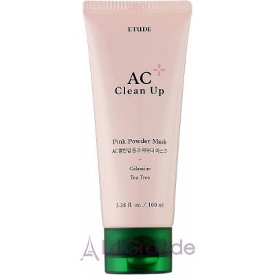 Etude House AC Clean Up Pink Powder Mask       