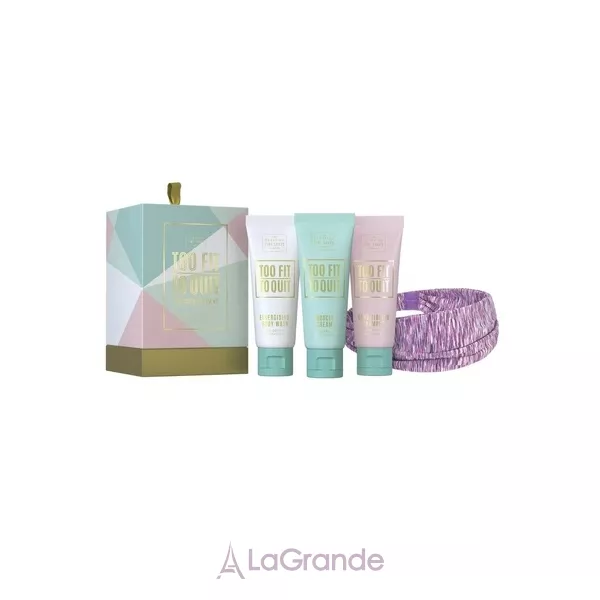 Scottish Fine Soaps To Fit To Quit ���� ��� ��� ���� ������� (b/wash/75ml + sch/cond/75ml + b/cr/75ml + hairband)