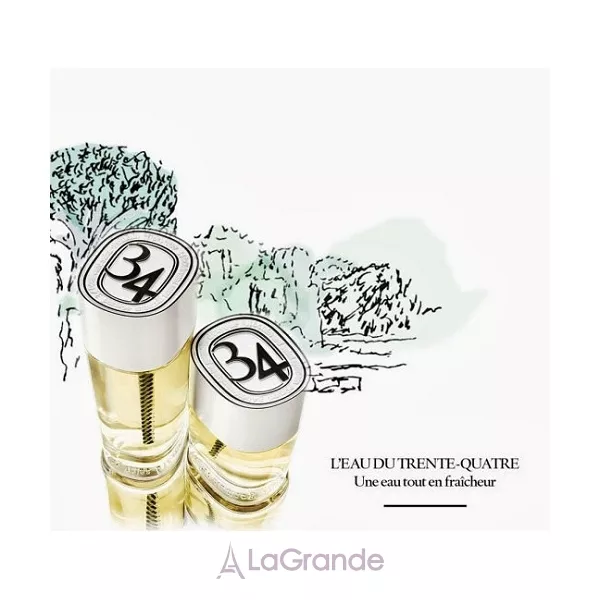 Diptyque 34 L'Eau Du Trente-Quatre ��������� ����