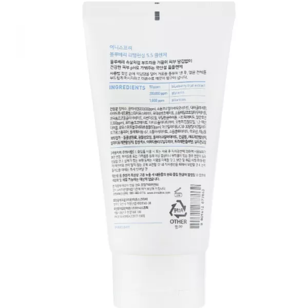Innisfree Blueberry Rebalancing 5.5 Cleanser ϳ���, �� �������, ��� �������� � ���������� �������