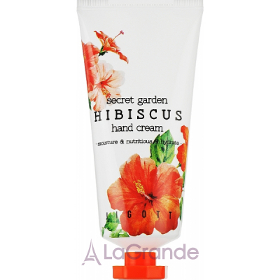 Jigott Secret Garden Hibiscus Hand Cream      