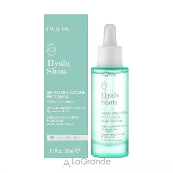 Pupa Hyalu Shots Deep Moisturizing Serum ������������� ��������� ��� ������� � ����������� ��������