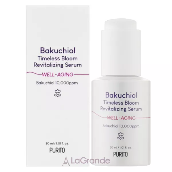 Purito Bakuchiol Timeless Bloom Revitalizing Serum ��������� ��� ����