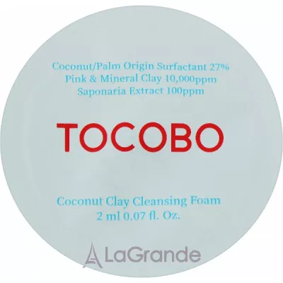 Tocobo Coconut Clay Cleansing Foam     ()