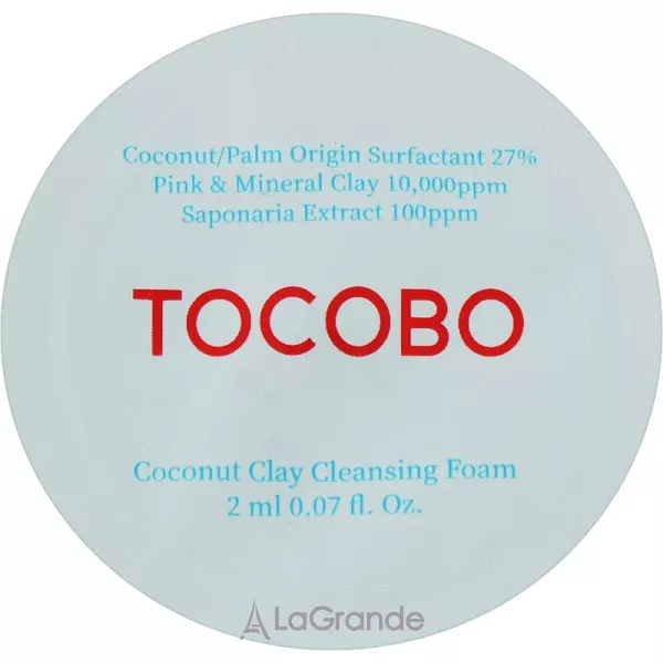 Tocobo Coconut Clay Cleansing Foam ��������� ����� � ������ (������)