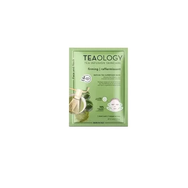 Teaology Matcha Tea Miracle Face Neck Mask ����� ��� ������� �� �� � ���������� �����
