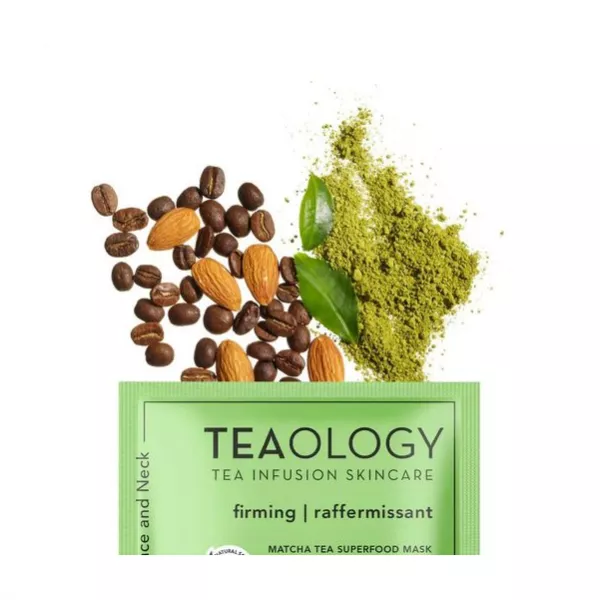 Teaology Matcha Tea Miracle Face Neck Mask ����� ��� ������� �� �� � ���������� �����