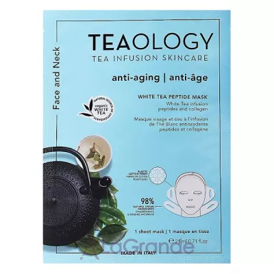 Teaology Smoothing Anti-Ageing Face & Neck Mask       