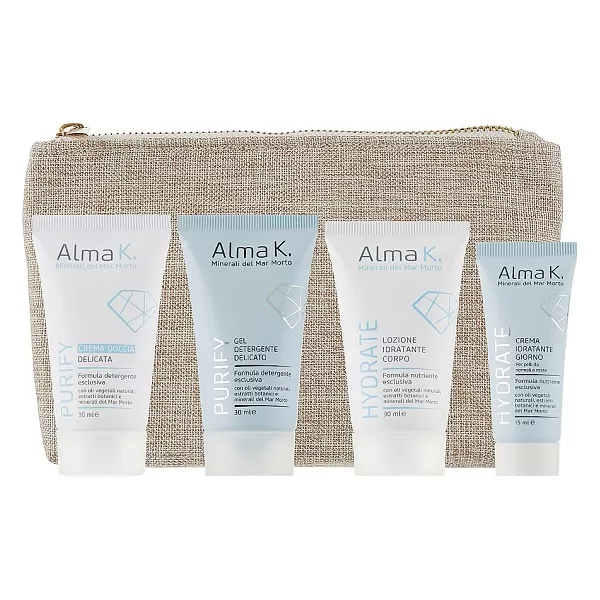 Alma K. Glow  &  Go Women Travel Kit ����� ( ���� ��� ���� 30 �� + ���������� ��������� ���� 30 �� + ����������� ������� ���� ��� ���������� � ��������������� ���� 15 �� + ����������� ������ ��� ���� 30 �� )
