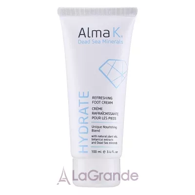 Alma K. Hydrate Refreshing Foot Cream Освіжаючий крем для ніг