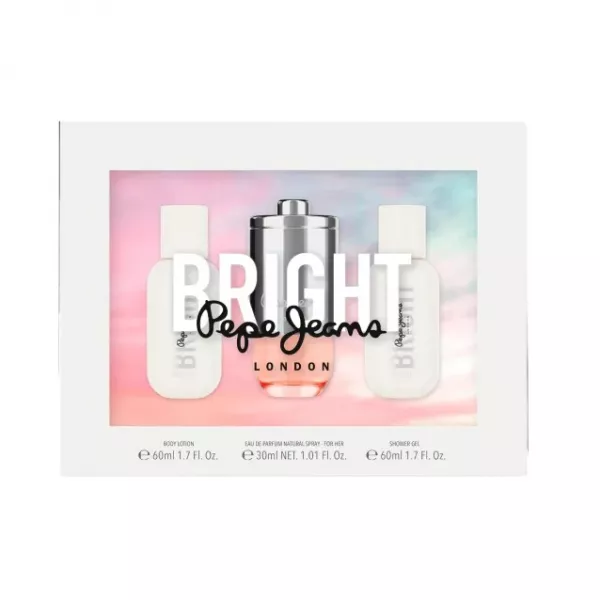 Pepe Jeans Bright For Her ���� ( ����������� ���� 30 �� + ������� ��� ��� 60 �� + ���� ��� ���� 60 �� )