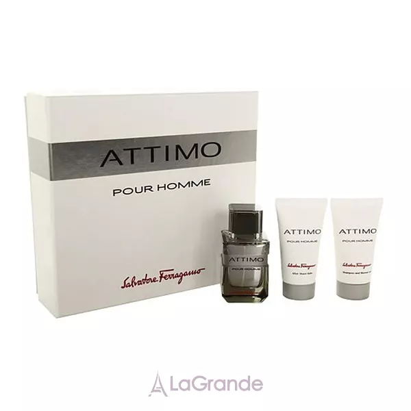 Salvatore Ferragamo Attimo Pour Homme ����� ( ��������� ���� 60 �� + ���� ��� ���� 50 �� + ������� ����� ������ 50 �� )
