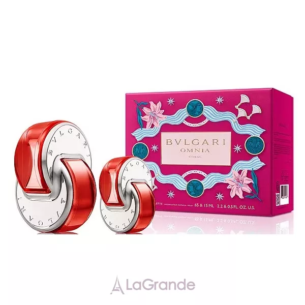 Bvlgari Omnia Coral ���� (�������� ���� 65 �� + �������� ���� 15 ��)