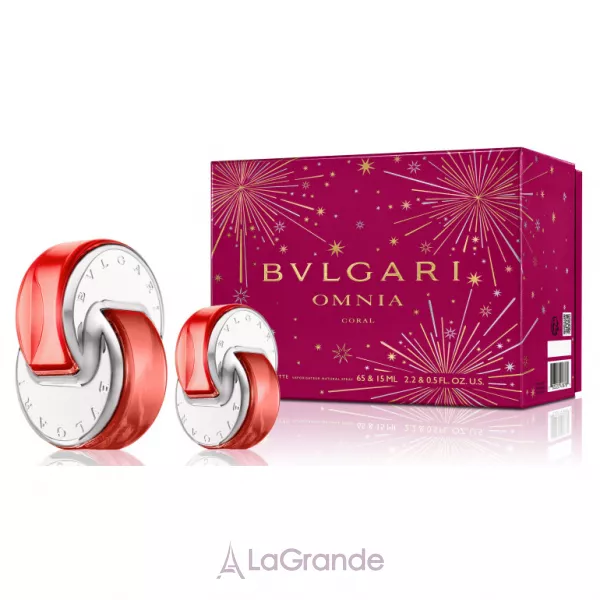 Bvlgari Omnia Coral ���� (�������� ���� 65 �� + �������� ���� 15 ��)