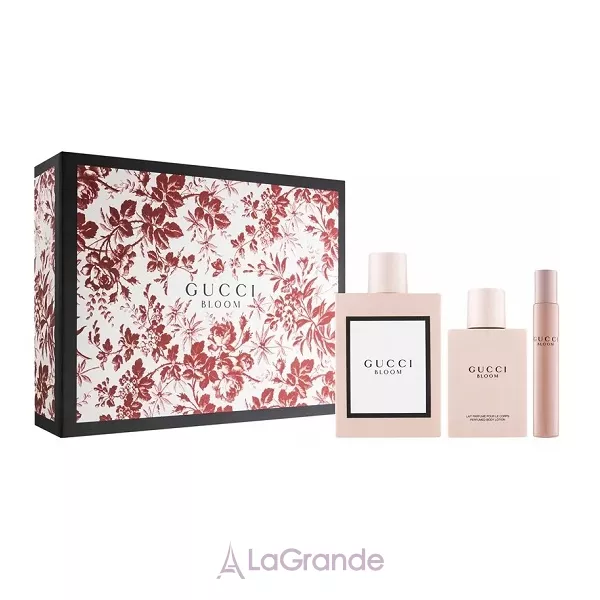 Gucci Bloom ����� ( ��������������� ���� 100 �� + ��������� 10 �� + ������ ��� ���� 100 �� )