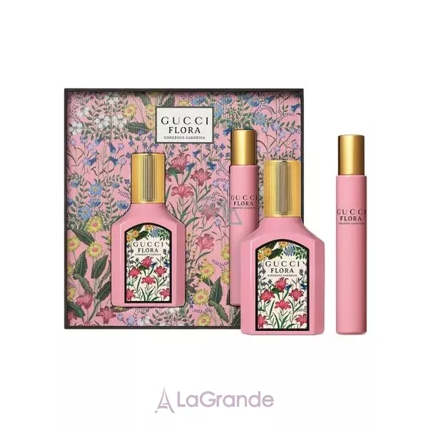 Gucci Flora by Gucci Gorgeous Gardenia Eau de Parfum ����� (��������������� ���� 50 �� + ��������������� ���� 10 ��)