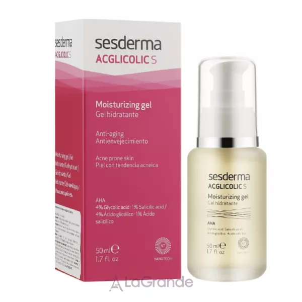 Sesderma Laboratories Acglicolic S Moisturizing Gel ����������� ���� � ���������� ��������
