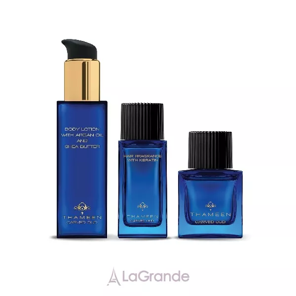 Thameen Carved Oud Essentials Set ����� ( ���� 50 �� + ����� ��� ����� 50 �� + ������ ��� ���� 100 �� )