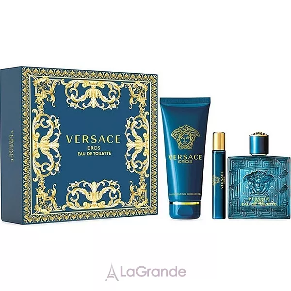 Versace Eros ���� (�������� ���� 100 �� + ���� ��� ���� 150 �� + �������� ���� 10 ��)