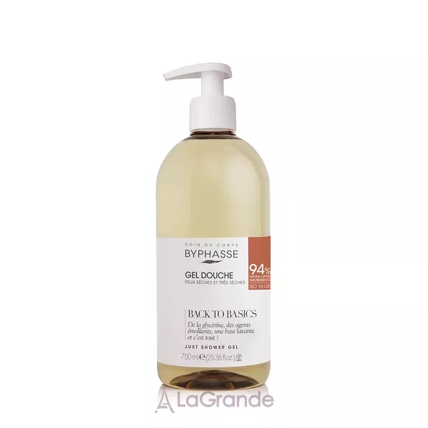 Byphasse Back To Basics Shower Gel Dry And Very Dry Skin ���� ��� ���� ��� ���� ���� ����