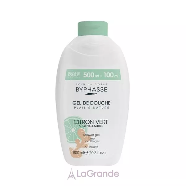Byphasse Lime & Ginger Shower Gel ���� ��� ���� � ������ �� �������